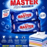 Fighter Master Jumbo Detergent Cake by Hari Om Industries for Powerful Stain Removal, Rich Foam, and Deep Cleaning