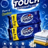 Master Touch Detergent Cake with 70g Free pack for powerful laundry cleaning and stain removal