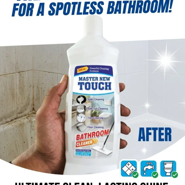 Master Touch Bathroom Cleaner 500 ml powerful cleaning formula
